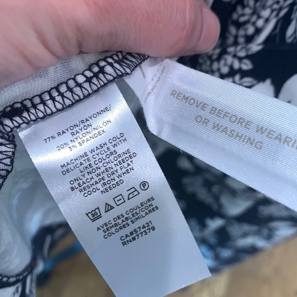 ANN TAYLOR Citrus Blossom Wrap dress - Picture 5 of 6